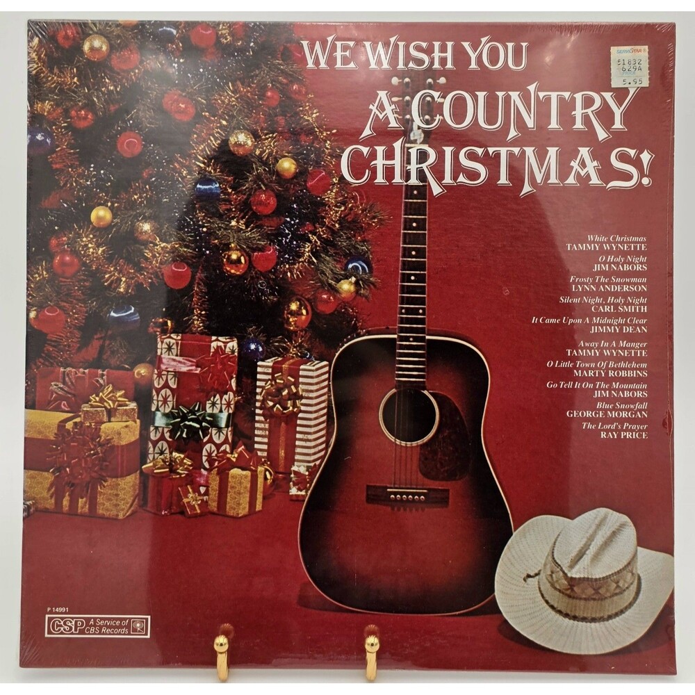 SEALED ~ 1979 We Wish You A Country Christmas! Vinyl LP 12" CSP (CBS) ~ P 14991